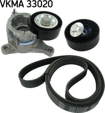 SKF VKMA 33020 - Keilrippenriemensatz alexcarstop-ersatzteile.com