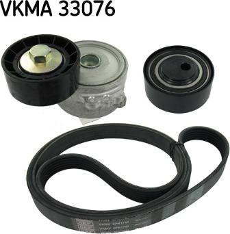 SKF VKMA 33076 - Keilrippenriemensatz alexcarstop-ersatzteile.com