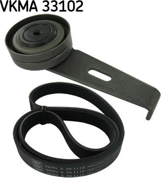 SKF VKMA 33102 - Keilrippenriemensatz alexcarstop-ersatzteile.com