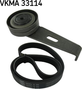 SKF VKMA 33114 - Keilrippenriemensatz alexcarstop-ersatzteile.com