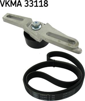 SKF VKMA 33118 - Keilrippenriemensatz alexcarstop-ersatzteile.com