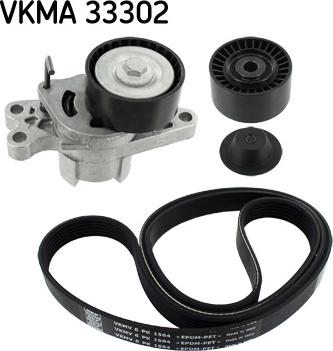 SKF VKMA 33302 - Keilrippenriemensatz alexcarstop-ersatzteile.com