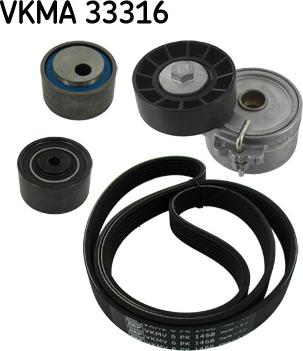 SKF VKMA 33316 - Keilrippenriemensatz alexcarstop-ersatzteile.com