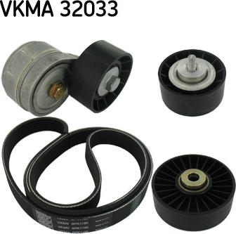 SKF VKMA 32033 - Keilrippenriemensatz alexcarstop-ersatzteile.com