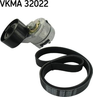 SKF VKMA 32022 - Keilrippenriemensatz alexcarstop-ersatzteile.com