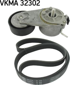 SKF VKMA 32302 - Keilrippenriemensatz alexcarstop-ersatzteile.com