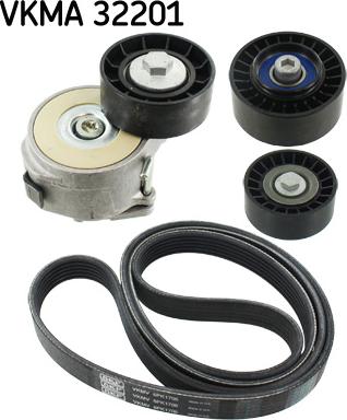 SKF VKMA 32201 - Keilrippenriemensatz alexcarstop-ersatzteile.com