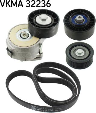 SKF VKMA 32236 - Keilrippenriemensatz alexcarstop-ersatzteile.com