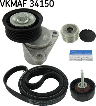 SKF VKMAF 34150 - Keilrippenriemensatz alexcarstop-ersatzteile.com