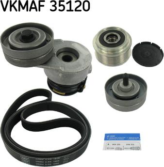 SKF VKMAF 35120 - Keilrippenriemensatz alexcarstop-ersatzteile.com