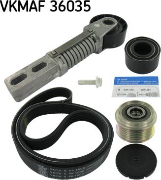 SKF VKMAF 36035 - Keilrippenriemensatz alexcarstop-ersatzteile.com