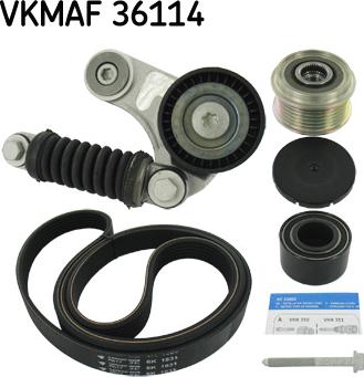 SKF VKMAF 36114 - Keilrippenriemensatz alexcarstop-ersatzteile.com