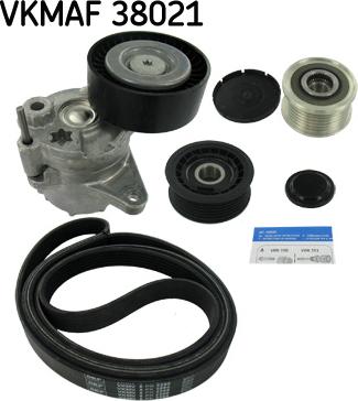 SKF VKMAF 38021 - Keilrippenriemensatz alexcarstop-ersatzteile.com