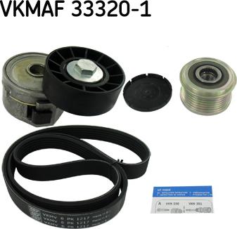 SKF VKMAF 33320-1 - Keilrippenriemensatz alexcarstop-ersatzteile.com