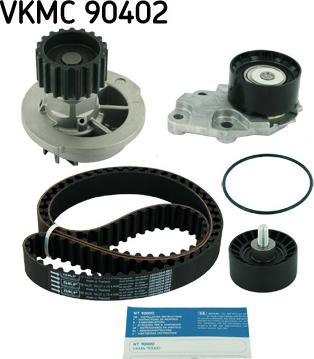 SKF VKMC 90402 - Wasserpumpe + Zahnriemensatz alexcarstop-ersatzteile.com