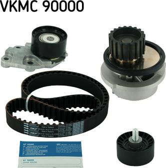 SKF VKMC 90000 - Wasserpumpe + Zahnriemensatz alexcarstop-ersatzteile.com