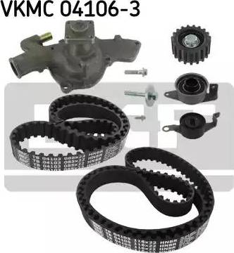 SKF VKMC 04106-3 - Wasserpumpe + Zahnriemensatz alexcarstop-ersatzteile.com