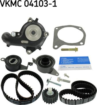 SKF VKMC 04103-1 - Wasserpumpe + Zahnriemensatz alexcarstop-ersatzteile.com