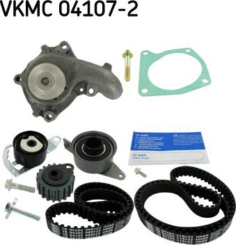 SKF VKMC 04107-2 - Wasserpumpe + Zahnriemensatz alexcarstop-ersatzteile.com