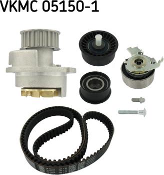 SKF VKMC 05150-1 - Wasserpumpe + Zahnriemensatz alexcarstop-ersatzteile.com