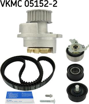 SKF VKMC 05152-2 - Wasserpumpe + Zahnriemensatz alexcarstop-ersatzteile.com