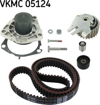 SKF VKMC 05124 - Wasserpumpe + Zahnriemensatz alexcarstop-ersatzteile.com