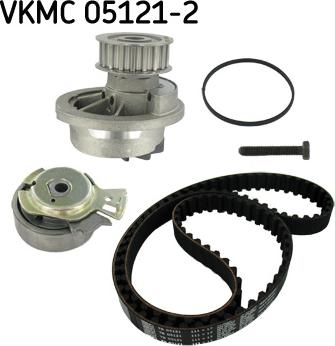 SKF VKMC 05121-2 - Wasserpumpe + Zahnriemensatz alexcarstop-ersatzteile.com