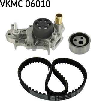 SKF VKMC 06010 - Wasserpumpe + Zahnriemensatz alexcarstop-ersatzteile.com