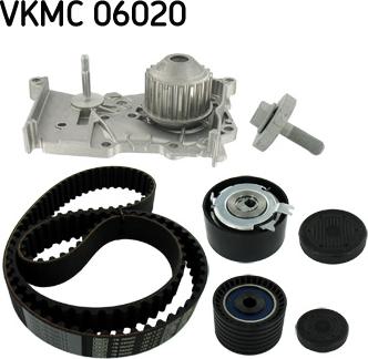 SKF VKMC 06020 - Wasserpumpe + Zahnriemensatz alexcarstop-ersatzteile.com