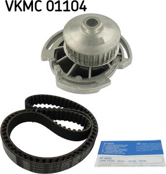 SKF VKMC 01104 - Wasserpumpe + Zahnriemensatz alexcarstop-ersatzteile.com