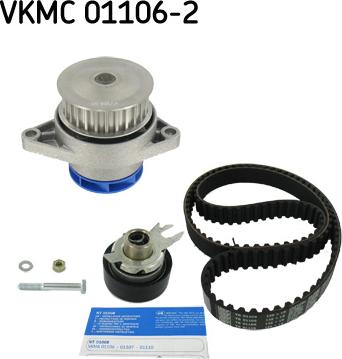 SKF VKMC 01106-2 - Wasserpumpe + Zahnriemensatz alexcarstop-ersatzteile.com