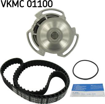 SKF VKMC 01100 - Wasserpumpe + Zahnriemensatz alexcarstop-ersatzteile.com