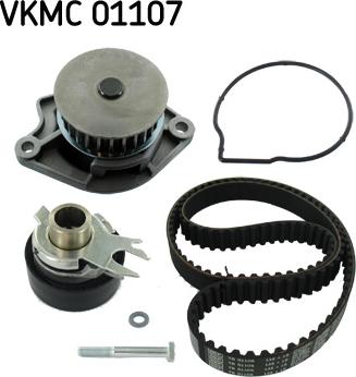 SKF VKMC 01107 - Wasserpumpe + Zahnriemensatz alexcarstop-ersatzteile.com