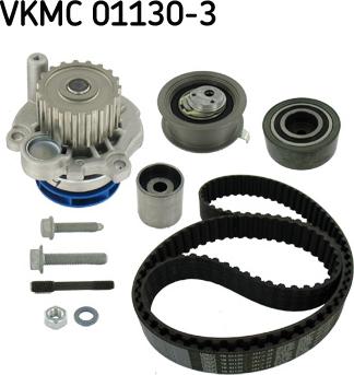 SKF VKMC 01130-3 - Wasserpumpe + Zahnriemensatz alexcarstop-ersatzteile.com