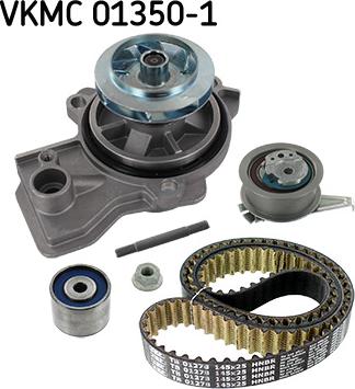 SKF VKMC 01350-1 - Wasserpumpe + Zahnriemensatz alexcarstop-ersatzteile.com