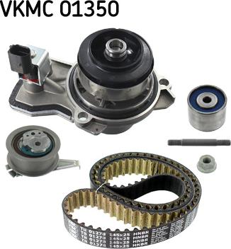 SKF VKMC 01350 - Wasserpumpe + Zahnriemensatz alexcarstop-ersatzteile.com