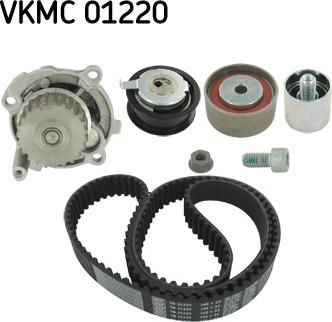 SKF VKMC 01220 - Wasserpumpe + Zahnriemensatz alexcarstop-ersatzteile.com