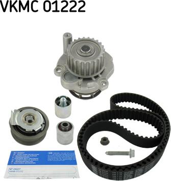 SKF VKMC 01222 - Wasserpumpe + Zahnriemensatz alexcarstop-ersatzteile.com