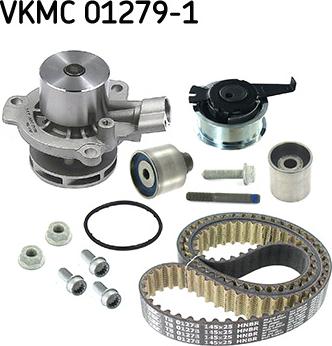 SKF VKMC 01279-1 - Wasserpumpe + Zahnriemensatz alexcarstop-ersatzteile.com