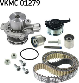 SKF VKMC 01279 - Wasserpumpe + Zahnriemensatz alexcarstop-ersatzteile.com