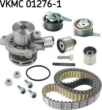 SKF VKMC 01276-1 - Wasserpumpe + Zahnriemensatz alexcarstop-ersatzteile.com