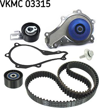 SKF VKMC 03315 - Wasserpumpe + Zahnriemensatz alexcarstop-ersatzteile.com