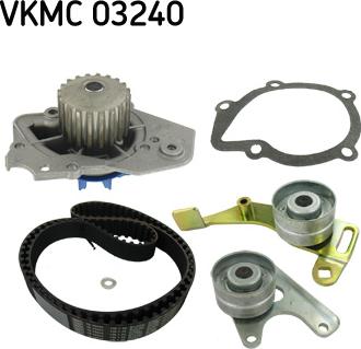 SKF VKMC 03240 - Wasserpumpe + Zahnriemensatz alexcarstop-ersatzteile.com