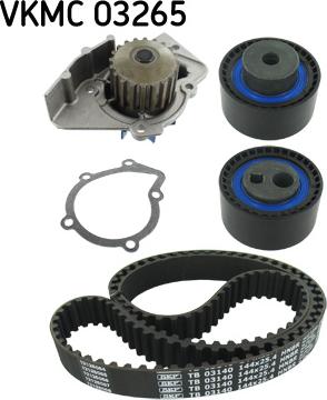 SKF VKMC 03265 - Wasserpumpe + Zahnriemensatz alexcarstop-ersatzteile.com