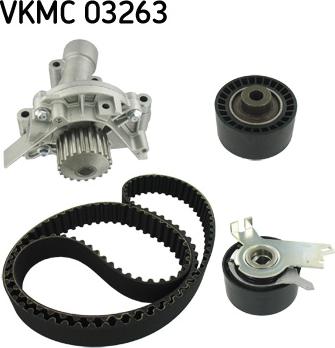 SKF VKMC 03263 - Wasserpumpe + Zahnriemensatz alexcarstop-ersatzteile.com