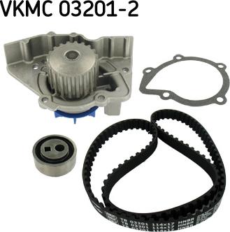 SKF VKMC 03201-2 - Wasserpumpe + Zahnriemensatz alexcarstop-ersatzteile.com