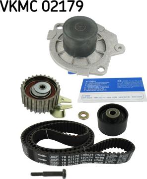 SKF VKMC 02179 - Wasserpumpe + Zahnriemensatz alexcarstop-ersatzteile.com