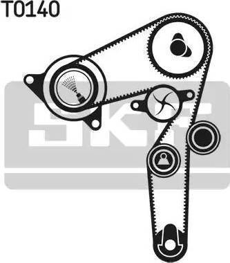 SKF VKMC 02196-2 - Wasserpumpe + Zahnriemensatz alexcarstop-ersatzteile.com