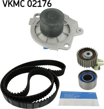 SKF VKMC 02176 - Wasserpumpe + Zahnriemensatz alexcarstop-ersatzteile.com