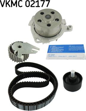 SKF VKMC 02177 - Wasserpumpe + Zahnriemensatz alexcarstop-ersatzteile.com